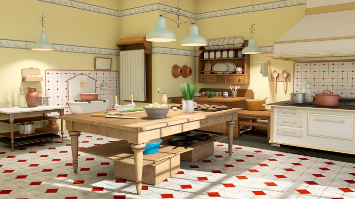 Nostlagic kitchen