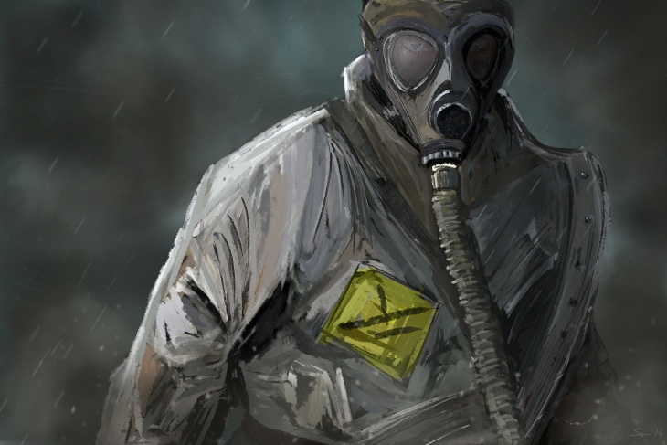 toxic masked man