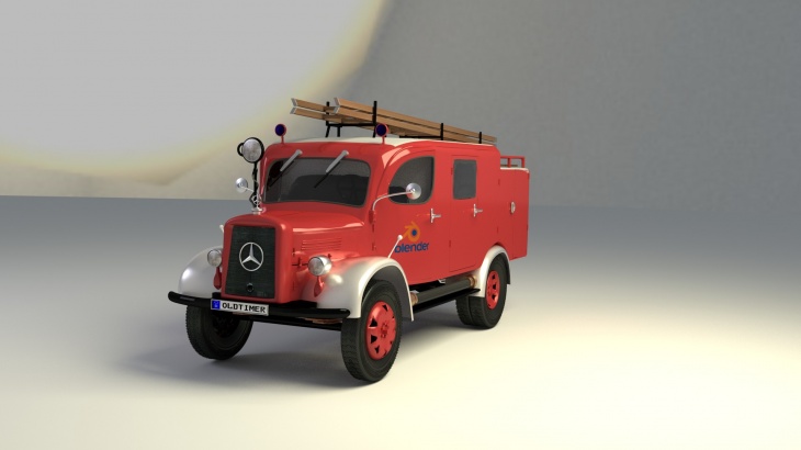 Altes Feuerwehrauto
