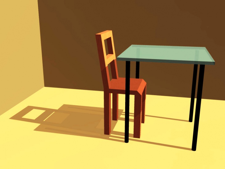 Table and seat