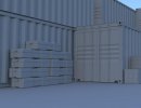 3D Bild: Container