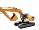 3D Bild: Crawler Excavators Liebherr 914