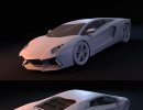 3D Bild: Lamborghini Aventador  Lp-700