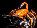 3D Bild: Mechanischer Skorpion