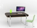 3D Bild: Schreibtisch in Makasser
