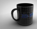3D Bild: 3d-ring tasse