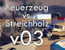3D Bild: Feuerzeug vs. Streichholz - Wip3