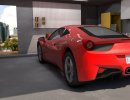 3D Bild: Ferrari 458 in der Garage