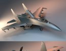 3D Bild: Sukhoi 27