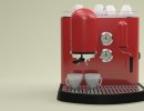 3D Bild: cafe machine