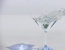 3D Bild: Martini Glas