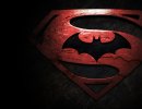 3D Bild: Superman vs. Batman