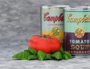 3D Bild: Warhol's Campbell's Soups