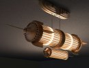 3D Bild: Art Deco Leuchte