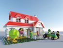 3D Bild: Lego Haus