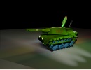 3D Bild: Panzer 