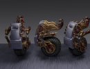3D Bild: E-Rider (Testrendering von allen Seiten)