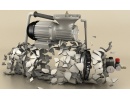 3D Bild: Kompressor Crash Animation