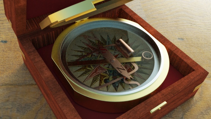Kompass Luxrender