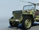 3D Bild: Willys Jeep 