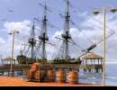 3D Bild: Hafen