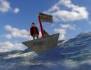 3D Bild: Schiff Ahoi !