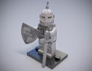 3D Bild: Lego Ritter