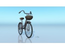 3D Bild: Altes Fahrrad