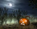 3D Bild: Halloween