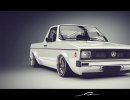 3D Bild: Volkswagen Caddy Mk1 Studio Render