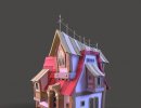 3D Bild: Stylized House