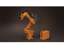 3D Bild: Roboter Arm