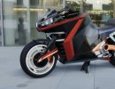 3D Bild: E-Motorcycle
