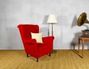 3D Bild: Gramophone with chair