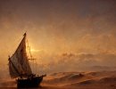 3D Bild: Sailing Boat in Sahara